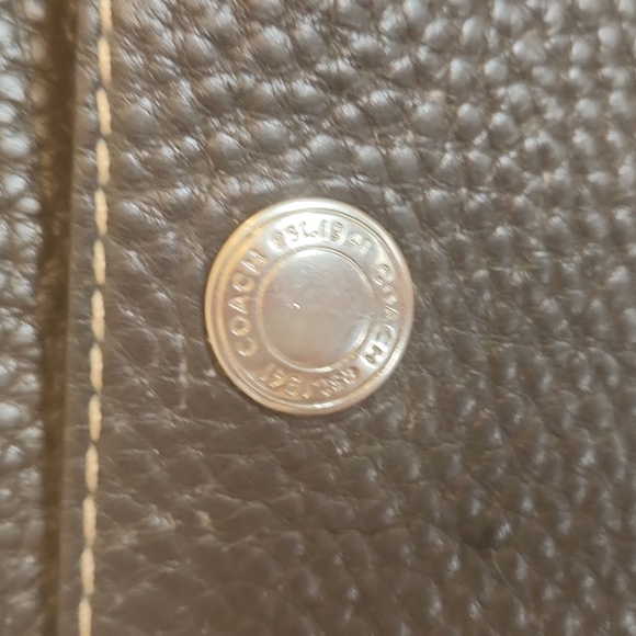 Coach black handbag. - Picture 2 of 11